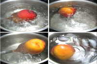 [ẢNH] Tuyệt chiêu giúp bóc vỏ củ quả chỉ trong nháy mắt