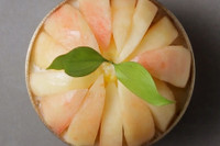 [ẢNH] Phát 'cuồng' với những món tráng miệng độc đáo làm từ đào