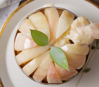 [ẢNH] Phát 'cuồng' với những món tráng miệng độc đáo làm từ đào