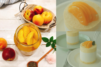 [ẢNH] Phát 'cuồng' với những món tráng miệng độc đáo làm từ đào