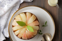 [ẢNH] Phát 'cuồng' với những món tráng miệng độc đáo làm từ đào