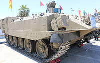 [ẢNH] Hoán cải xe tăng T-54/55 thành xe bọc thép chở quân, Israel khiến cả thế giới kinh ngạc