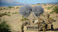 [ẢNH] Israel dùng pháo tự hành Mỹ nã đạn dữ dội vào dải Gaza