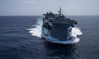 [ẢNH] Tàu đổ bộ viễn chinh khổng lồ của Mỹ to như căn cứ nổi trên biển 