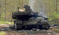 Tên lửa chống tăng Javelin Mỹ đã được Ukraine dùng để phá hủy xe tăng T-90M Nga