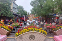 Phố sách xuân Nhâm Dần 2022 rộn ràng trong những ngày đầu năm mới