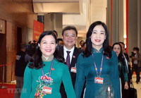 [Ảnh] Hình ảnh lãnh đạo Đảng, Nhà nước và các đại biểu dự phiên thảo luận văn kiện Đại hội Đảng XIII