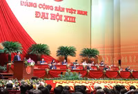 [Ảnh] Hình ảnh lãnh đạo Đảng, Nhà nước và các đại biểu dự phiên thảo luận văn kiện Đại hội Đảng XIII