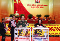 [Ảnh] Lãnh đạo Đảng, Nhà nước và đại biểu bầu Ban Chấp hành Trung ương khóa XIII