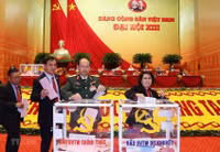 [Ảnh] Lãnh đạo Đảng, Nhà nước và đại biểu bầu Ban Chấp hành Trung ương khóa XIII