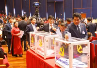 [Ảnh] Lãnh đạo Đảng, Nhà nước và đại biểu bầu Ban Chấp hành Trung ương khóa XIII