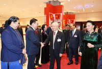 [Ảnh] Hình ảnh lãnh đạo Đảng, Nhà nước và các đại biểu dự phiên thảo luận văn kiện Đại hội Đảng XIII