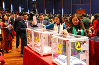 [Ảnh] Lãnh đạo Đảng, Nhà nước và đại biểu bầu Ban Chấp hành Trung ương khóa XIII