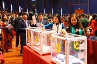 [Ảnh] Lãnh đạo Đảng, Nhà nước và đại biểu bầu Ban Chấp hành Trung ương khóa XIII