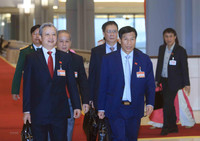 [Ảnh] Hình ảnh lãnh đạo Đảng, Nhà nước và các đại biểu dự phiên thảo luận văn kiện Đại hội Đảng XIII