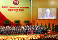 Hình ảnh bế mạc Đại hội Đảng toàn quốc lần thứ XIII