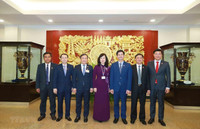 Hình ảnh mới nhất về Hội nghị lần thứ nhất Ban Chấp hành Trung ương khóa XIII