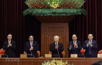 Hình ảnh mới nhất về Hội nghị lần thứ nhất Ban Chấp hành Trung ương khóa XIII