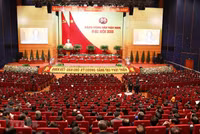 [Ảnh] Hình ảnh lãnh đạo Đảng, Nhà nước và các đại biểu dự phiên thảo luận văn kiện Đại hội Đảng XIII