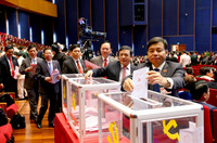 [Ảnh] Lãnh đạo Đảng, Nhà nước và đại biểu bầu Ban Chấp hành Trung ương khóa XIII