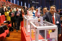 [Ảnh] Lãnh đạo Đảng, Nhà nước và đại biểu bầu Ban Chấp hành Trung ương khóa XIII