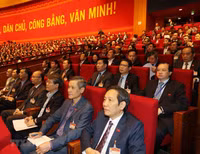 [Ảnh] Hình ảnh lãnh đạo Đảng, Nhà nước và các đại biểu dự phiên thảo luận văn kiện Đại hội Đảng XIII