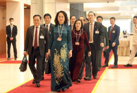 [Ảnh] Hình ảnh lãnh đạo Đảng, Nhà nước và các đại biểu dự phiên thảo luận văn kiện Đại hội Đảng XIII