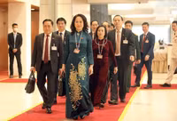[Ảnh] Hình ảnh lãnh đạo Đảng, Nhà nước và các đại biểu dự phiên thảo luận văn kiện Đại hội Đảng XIII