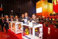 [Ảnh] Lãnh đạo Đảng, Nhà nước và đại biểu bầu Ban Chấp hành Trung ương khóa XIII