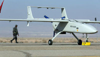Tiêm kích F-15 Mỹ vừa bắn rơi UAV Mohajer-6 của Iran 