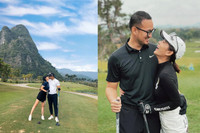 Dàn Hoa hậu, diễn viên, MC VTV 'so kè' nhan sắc trên sân golf