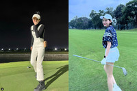 Dàn Hoa hậu, diễn viên, MC VTV 'so kè' nhan sắc trên sân golf