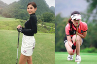 Dàn Hoa hậu, diễn viên, MC VTV 'so kè' nhan sắc trên sân golf