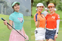 Dàn Hoa hậu, diễn viên, MC VTV 'so kè' nhan sắc trên sân golf