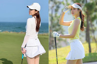 Dàn Hoa hậu, diễn viên, MC VTV 'so kè' nhan sắc trên sân golf