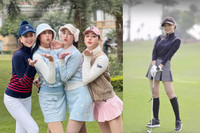Dàn Hoa hậu, diễn viên, MC VTV 'so kè' nhan sắc trên sân golf