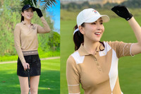 Dàn Hoa hậu, diễn viên, MC VTV 'so kè' nhan sắc trên sân golf
