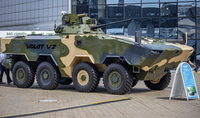 Belarus khẳng định năng lực lục quân khi biên chế thiết giáp BTR V2 8×8 hiện đại
