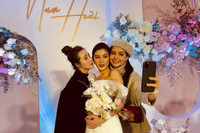 [ẢNH] Dàn sao toàn mỹ nhân đình đám quy tụ tại đám cưới MC Thu Hoài