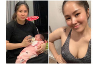 [ẢNH] 'Mẹ bỉm sữa' Lê Phương ‘lột xác’ ngoạn mục sau sinh con 