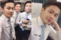 [ẢNH] Diện mạo 5 nam tiếp viên hàng không điển trai ‘hot’ nhất mạng xã hội 