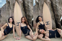 [ẢNH] Chi Pu - Ngọc Trinh tung loạt ảnh nóng bỏng ‘khoe’ tình chị em thân thiết 