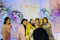 [ẢNH] Dàn sao toàn mỹ nhân đình đám quy tụ tại đám cưới MC Thu Hoài