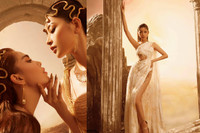 [ẢNH] Chi Pu - Ngọc Trinh tung loạt ảnh nóng bỏng ‘khoe’ tình chị em thân thiết 