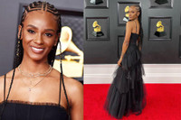 [ẢNH] Cận cảnh những bộ trang phục từ đẹp mắt đến 'độc dị' tại thảm đỏ Grammy 2021