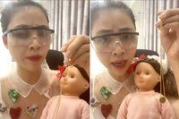 [ẢNH] Lời cảnh tỉnh sau video Thơ Nguyễn ‘xin vía học giỏi’ từ búp bê Kumanthong: Cha mẹ cần làm gì để bảo vệ trẻ? 