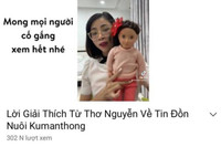 [ẢNH] Lời cảnh tỉnh sau video Thơ Nguyễn ‘xin vía học giỏi’ từ búp bê Kumanthong: Cha mẹ cần làm gì để bảo vệ trẻ? 