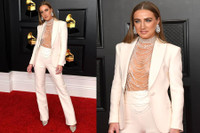 [ẢNH] Cận cảnh những bộ trang phục từ đẹp mắt đến 'độc dị' tại thảm đỏ Grammy 2021