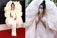 [ẢNH] Cận cảnh những bộ trang phục từ đẹp mắt đến 'độc dị' tại thảm đỏ Grammy 2021