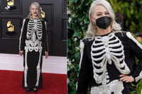 [ẢNH] Cận cảnh những bộ trang phục từ đẹp mắt đến 'độc dị' tại thảm đỏ Grammy 2021